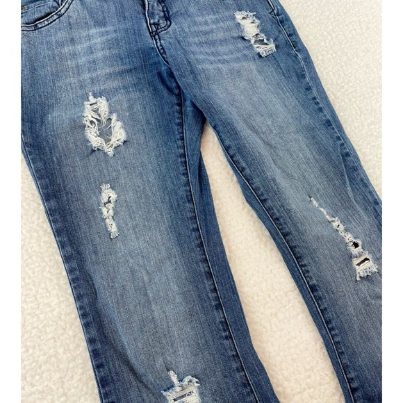 (VTG) VOLCOM • Y2K Distressed Bootcut Jeans - Picture 9 of 15